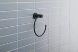 DURAVIT D-Code Handtuchring Chrom – Wandmontage, schwenkbar, 158 mm