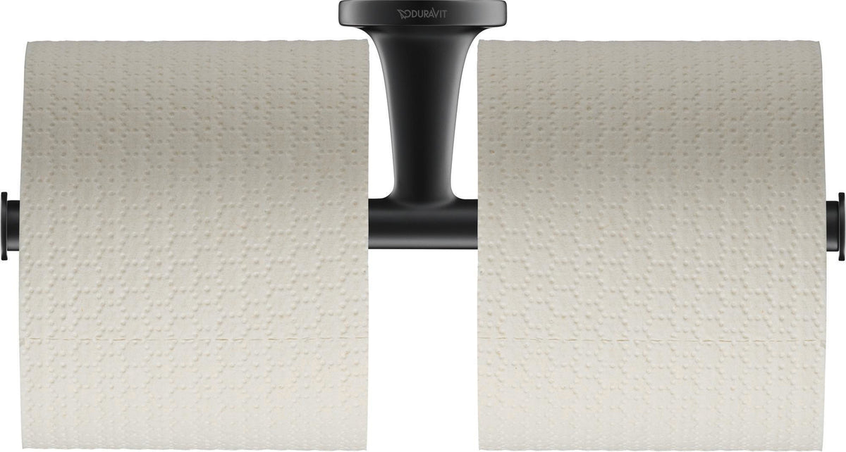 DURAVIT Starck T Papierrollenhalter Chrom für 2 Rollen – verdeckte Befestigung