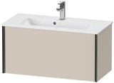 Duravit Waschtischunterbau XVIU Compact 810 mm weiß matt mit Tip-On-Technik für ME by Starck