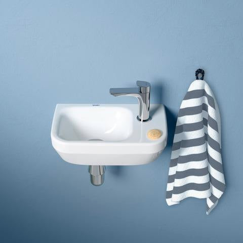 DURAVIT DuraStyle Handwaschbecken 360x220mm, 1 Hahnloch rechts, ohne Überlauf, weiß