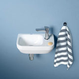 DURAVIT DuraStyle Handwaschbecken 360x220mm, 1 Hahnloch rechts, ohne Überlauf, weiß