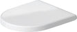 DURAVIT WC-Sitz Universal Duroplast weiß ohne Absenkautomatik mit Edelstahl-Scharnieren