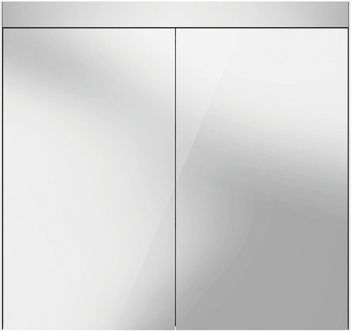 DURAVIT Spiegelschrank BETTER mit LED-Beleuchtung, 760 mm, Anschlag links, Front- und Innenspiegel