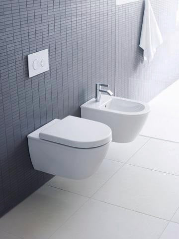 DURAVIT Wand-WC Darling New 540 mm Tiefspüler mit Durafix in Weiß