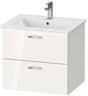 DURAVIT XBase Möbel-Set 630 mm – Waschtisch, Unterbau & Spiegelschrank in Weiß Glänzend