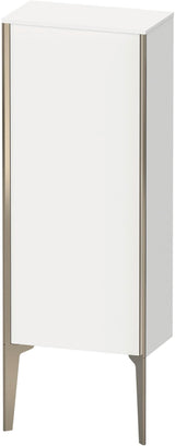 Duravit Halbhochschrank XViu 890x400x240 mm, 1 Tür, weiß matt, mit Tip-on Technik