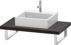 Eiche / Spanplatte / Konsole variabel L-Cube 1 Ausschn.,45 xvarx550,Eiche Dunkel geb.