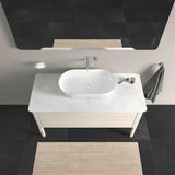 Duravit Luv Waschtischunterbau bodenstehend 1338 mm Weiß Seidenmatt mit Tip-On-Technik