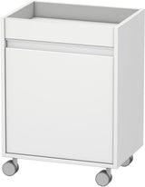 DURAVIT Rollcontainer Ketho 360x500x670mm, 1 Tür, Anschlag links, weiß matt