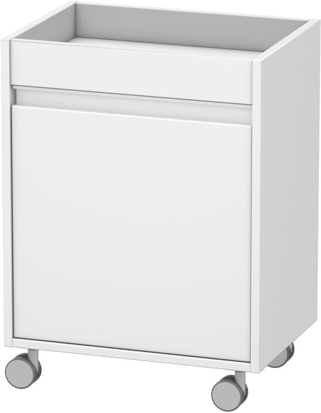 DURAVIT Rollcontainer Ketho 360x500x670mm, 1 Tür, Anschlag links, weiß matt