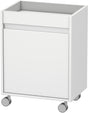 DURAVIT Rollcontainer Ketho 360x500x670mm, 1 Tür, Anschlag links, weiß matt