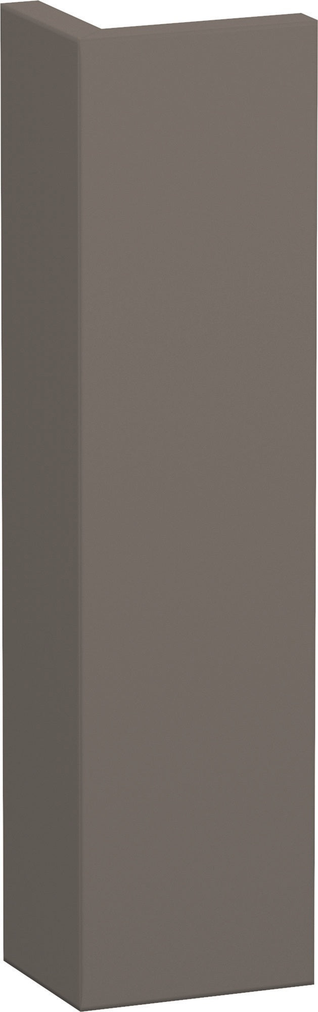 DURAVIT Korpusblende L-Cube 400 mm Weiß Matt – Passend für variable Breiten