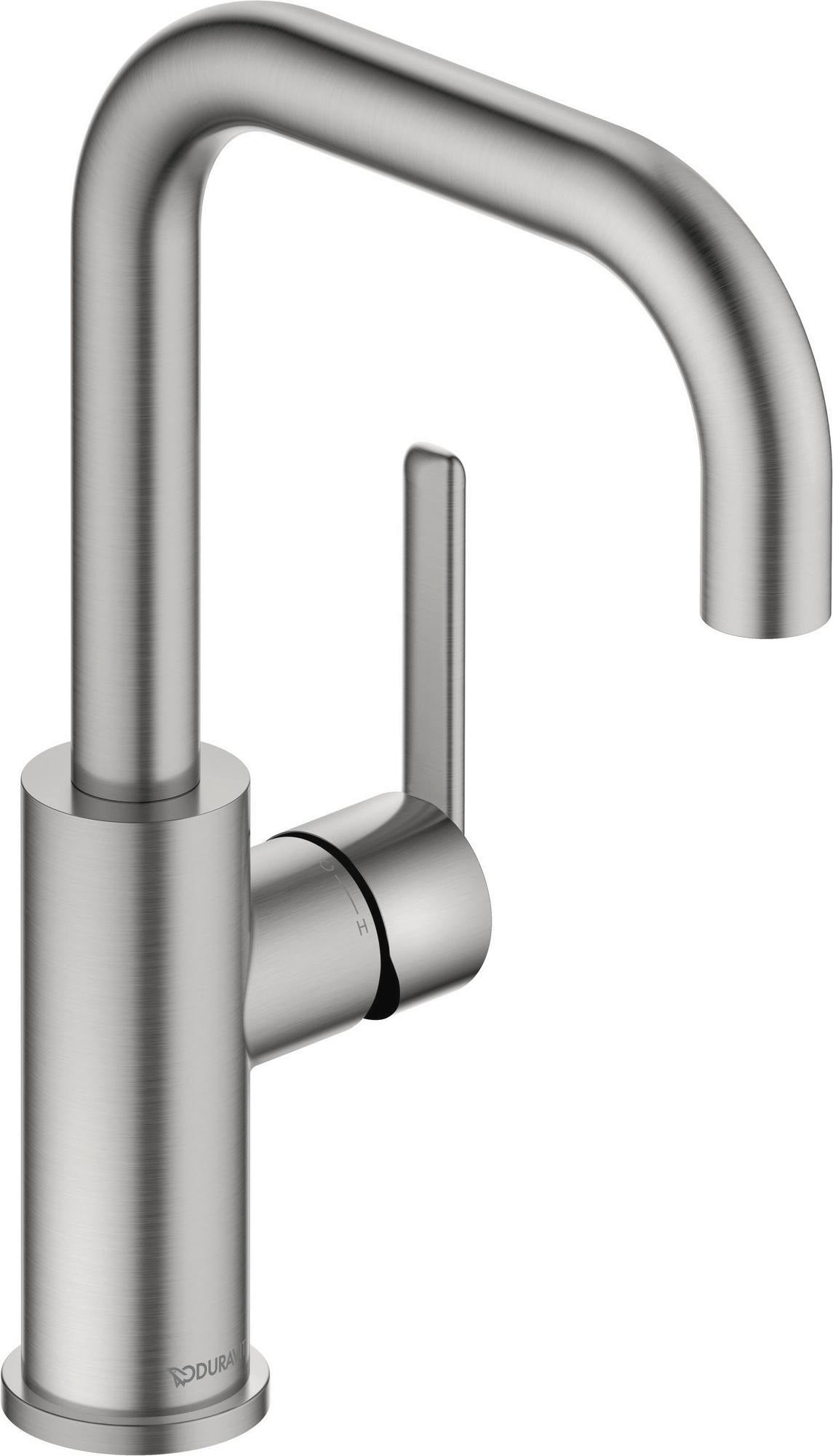 DURAVIT Balcoon Einhebel-Waschtischmischer mit FreshStart & MinusFlow in Chrom