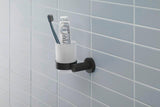 DURAVIT D-Code Glashalter mit Glas links in Chrom – Wandmontage, verchromt, inkl. Befestigungsmaterial