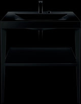 DURAVIT XViu c-bonded Waschtisch-Set mit Metallkonsole, 800 mm, apricot pearl hochglanz