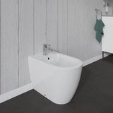 DURAVIT B.2 Einhebel-Bidetmischer Chrom 127 mm mit Zugstangen-Ablaufgarnitur