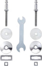 DURAVIT WC-Sitz Scharnier-Set Universal Ersatzteil Chrom ohne Absenkautomatik 0063031000