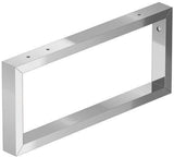 DURAVIT Konsolenträger Compact HTH Universal 455 mm chrom – Stabile Befestigung für Badmöbel