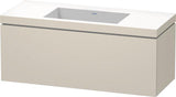 Duravit Waschtischset L-Cube 1200x480mm mit Vero Air Möbelwaschtisch, wandhängend, ohne Überlauf