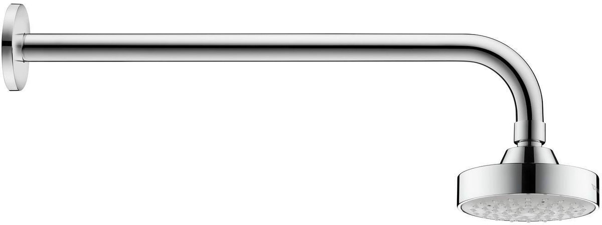 Duravit Kopfbrause D100 Rund Rain Chrom – 1 Strahl, Antikalk, Wand- & Deckenmontage