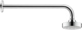 Duravit Kopfbrause D100 Rund Rain Chrom – 1 Strahl, Antikalk, Wand- & Deckenmontage