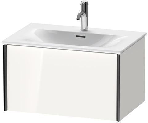 Duravit Waschtischunterbau XVIU 710 mm weiß matt – wandhängend mit Tip-On-Technik