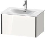 Duravit Waschtischunterbau XVIU 710 mm weiß matt – wandhängend mit Tip-On-Technik