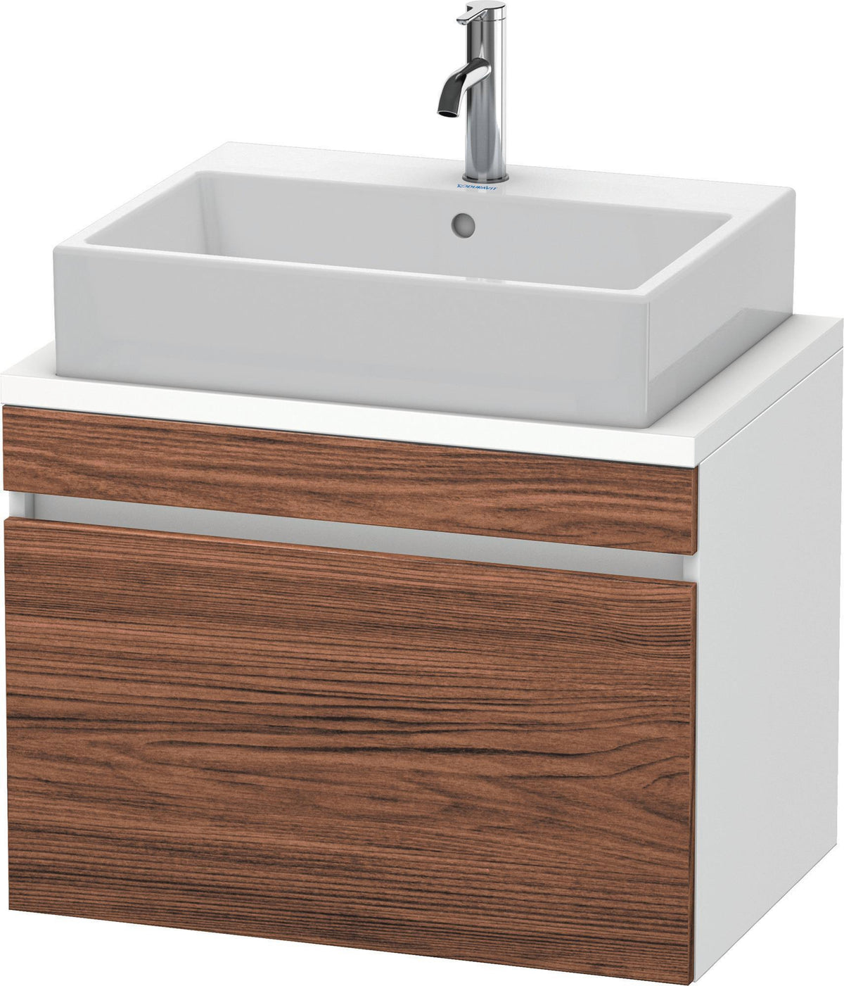 DURAVIT DuraStyle Konsolenunterschrank 700 mm betongrau matt mit Soft-Close-Auszug