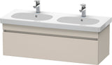 Duravit DuraStyle Waschtischunterbau 1150 mm wandhängend, 1 Auszug, weiß matt – mit Soft-Close
