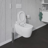 DURAVIT SensoWash Slim Dusch-WC Sitz weiß mit Fernbedienung und Durchlauferhitzer