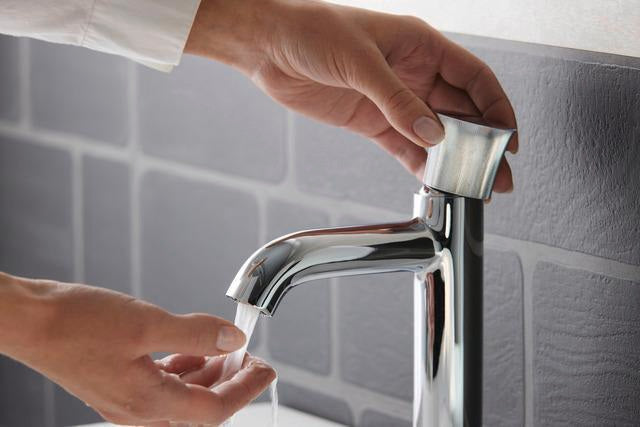 DURAVIT White Tulip Einhebel-Waschtischmischer L Chrom ohne Zugstange, 140 mm Ausladung