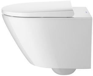 DURAVIT D-Neo Wand-Tiefspül-WC 540 mm spülrandlos weiß inkl. Durafix