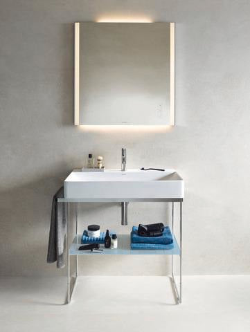 Duravit DuraSquare Glaseinleger für Metallkonsolen Cubic Line 380x770x8 mm