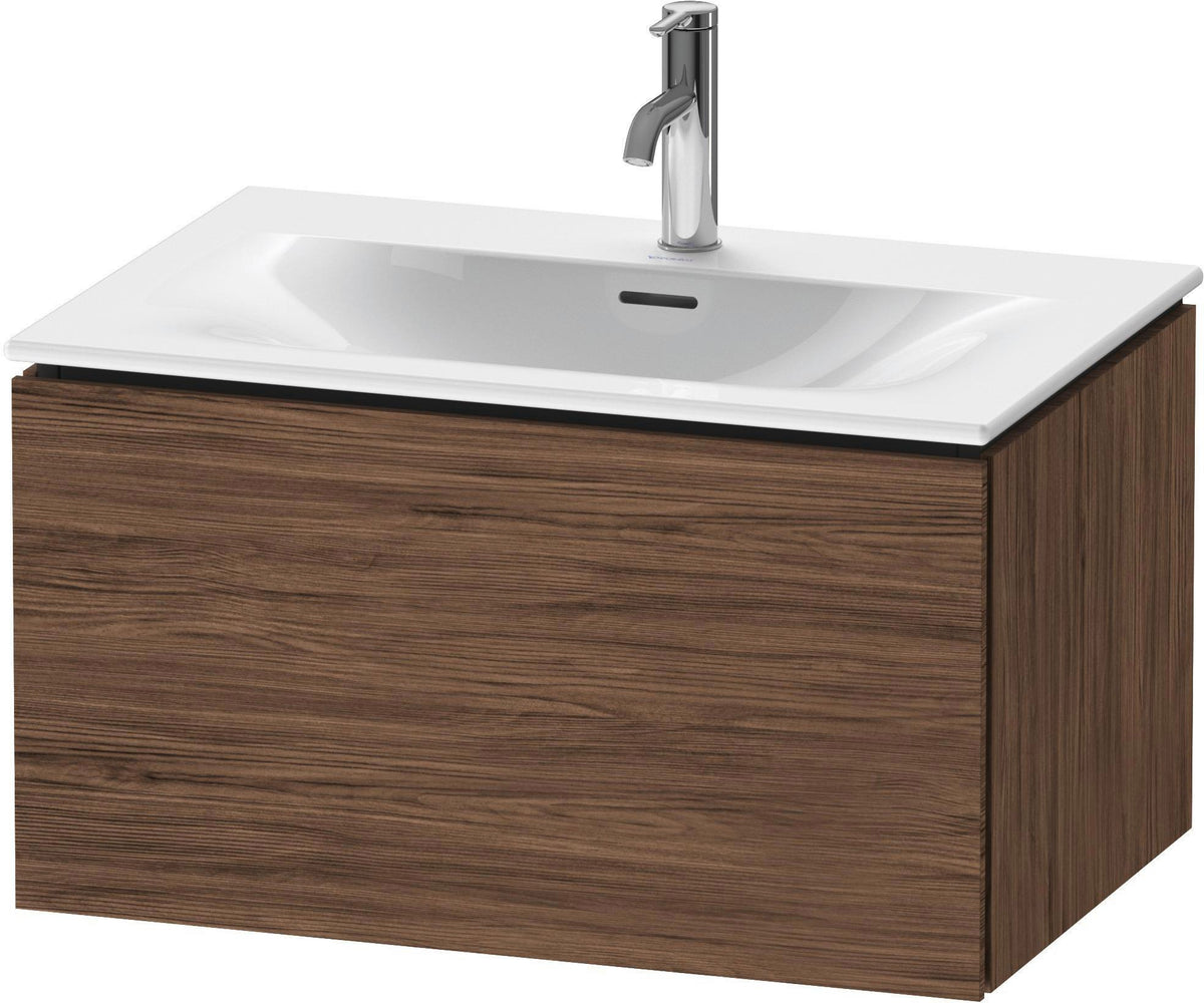 Duravit L-Cube Waschtischunterbau wandhängend 720 mm weiß matt mit 1 Auszug und Tip-On-Technik