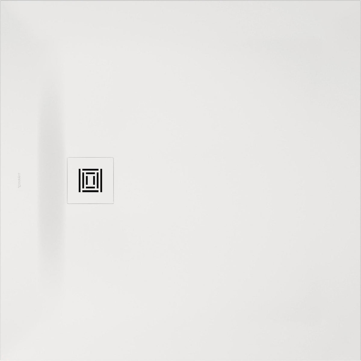 DURAVIT Sustano Duschwanne 800x800x30 mm Mineralguss Weiß Matt – Quadratisch, Bodenbündig