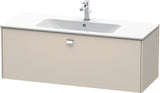 Duravit Brioso Waschtischunterbau 620 mm betongrau matt mit 1 Auszug und Soft-Close