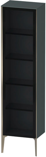 DURAVIT XViu Hochschrank 1770 mm Glasfront dolomiti grey hochglanz rechts