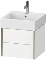 Duravit Waschtischunterbau XVIU 484 mm weiß matt mit Tip-On-Technik für Vero Air