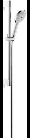 Duravit Brauseset 700 mm mit Handbrause 3-Jet Rain/Pulse/Mono und Brauseschlauch 1600 mm in Chrom