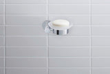 Duravit D-Code Seifenschale links Chrom – Wandmontage mit Befestigungsmaterial