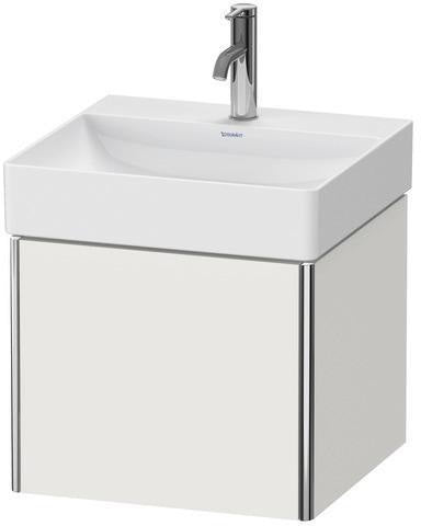 Duravit Waschtischunterbau XSquare 397x484x460mm, 1 Auszug, weiß matt – wandhängend für DuraSquare