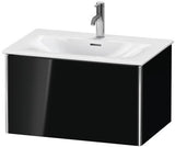 DURAVIT XSquare Waschtischunterbau 710 mm wandhängend – 1 Auszug, s-matt, Eiche massiv