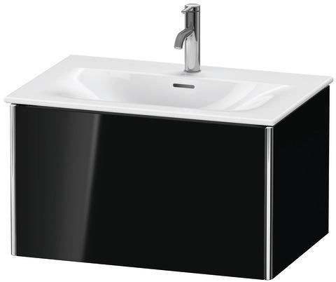 DURAVIT XSquare Waschtischunterbau 710 mm wandhängend – 1 Auszug, s-matt, Eiche massiv