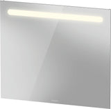 DURAVIT Duravit No.1 Spiegel mit Beleuchtung 700x450x35mm – Wandhängend, IP44, Lichtfeld