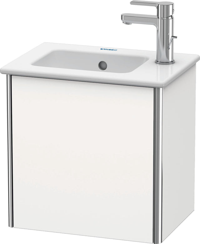 Duravit XSquare Waschtischunterbau 1 Tür rechts 400x410x289 mm Weiß Seidenmatt