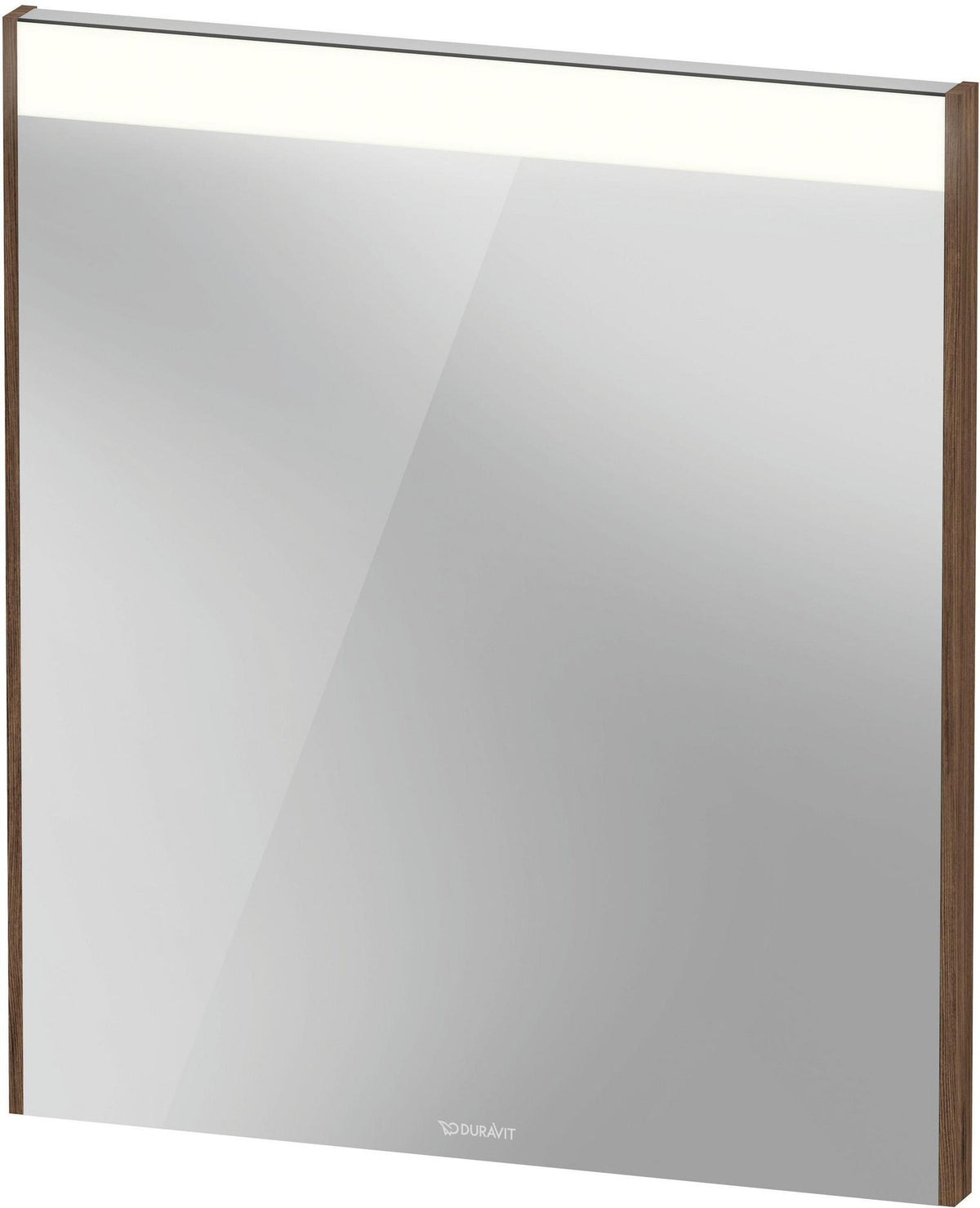 DURAVIT Brioso Spiegelschrank mit Beleuchtung 700x620x45 mm Eiche Natur – Badspiegel mit LED