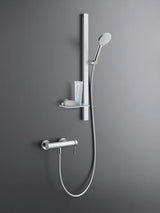 DURAVIT Ablage für Brausestange Universal 214 mm Chrom – Ersatzteil