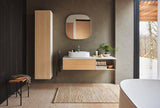 DURAVIT Spiegel Zencha 500x500 mm mit Spiegelheizung, LED-Beleuchtung und Sensorschalter – EEK D