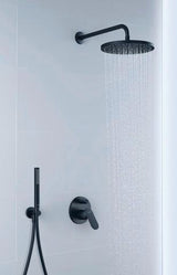 DURAVIT Stabbrause Rain Chrom – Runde Handbrause mit Antikalksystem, 1/2″ Anschluss
