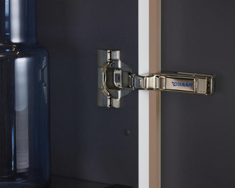 Duravit Hochschrank L-Cube 243x500x1760mm Nussbaum dunkel, 1 Tür rechts, wandhängend